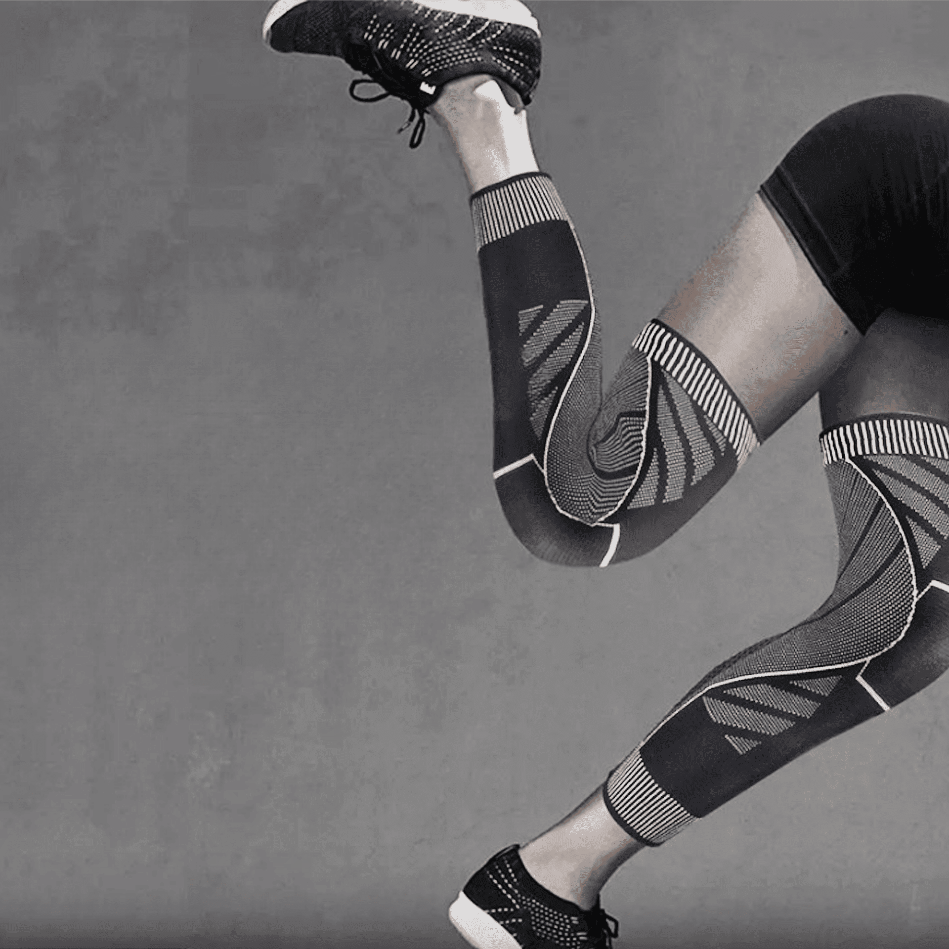 FitFlex 360° knie- en beencompressiesteunen