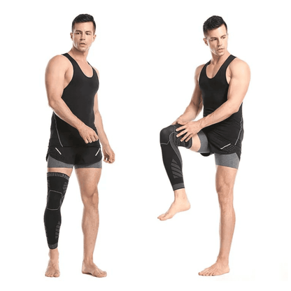 FitBee Nederland - 1 Paar FitFlex - 360° knie- en beencompressiesteunen-  1 paar FitFlex / M - Dijbeenomtrek 36 - 41 cm, 1 paar FitFlex / L - Dijbeenomtrek 42 - 50 cm, 1 paar FitFlex / XL - Dijbeenomtrek 51 - 57 cm